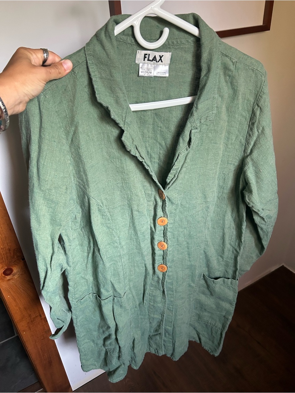 FLAX Longline Duster Jacket